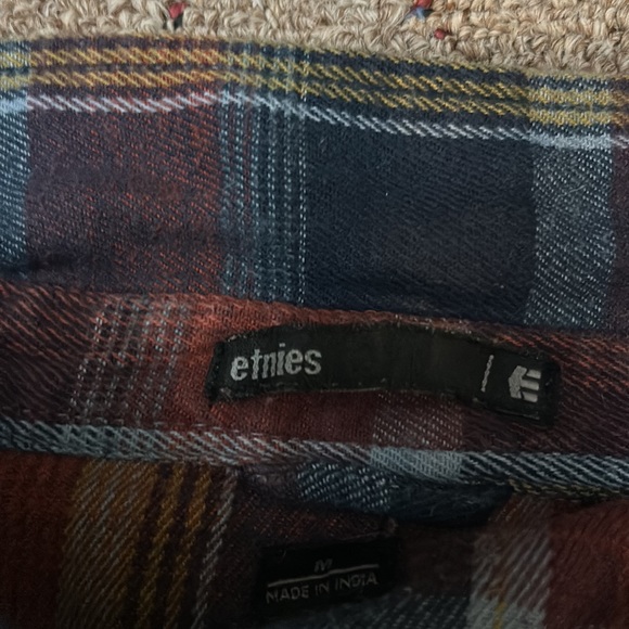 Plaid button up - Picture 3 of 3